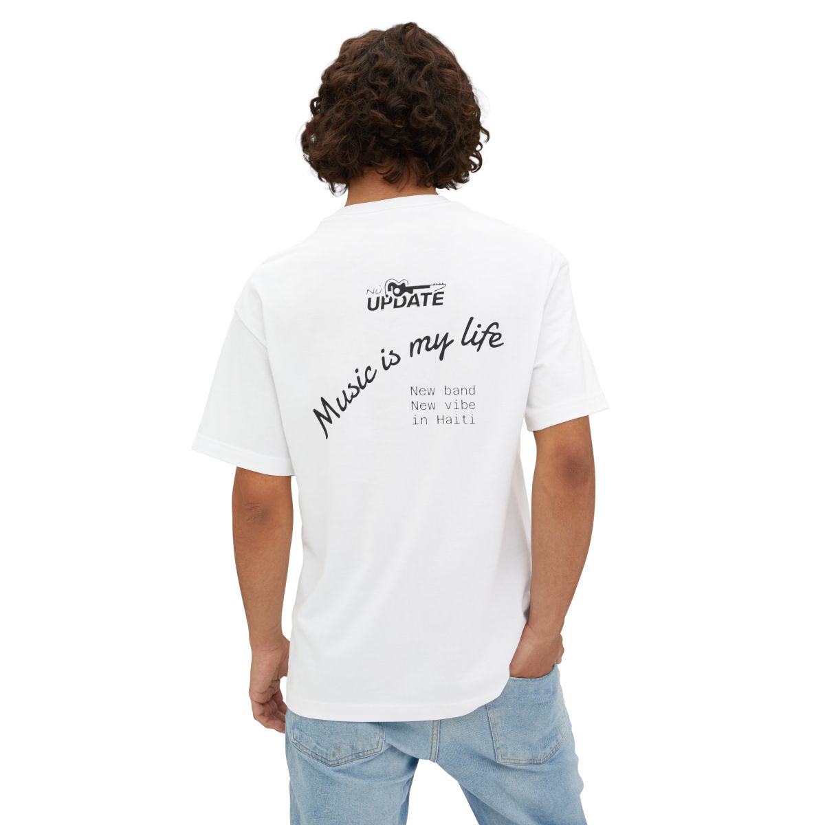 unisex oversized boxy tee